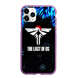 Чехол iPhone 11 Pro матовый The last of us happy winter, цвет: 3D-фиолетовый