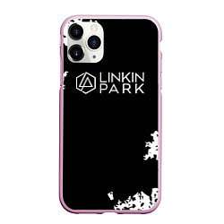 Чехол iPhone 11 Pro матовый Linkin Park рок бенд