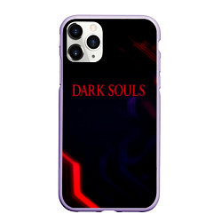 Чехол iPhone 11 Pro матовый Darksouls geometry cybergame