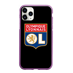 Чехол iPhone 11 Pro матовый Олимпик, цвет: 3D-фиолетовый