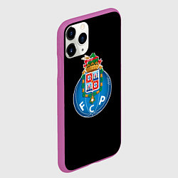 Чехол iPhone 11 Pro матовый Porto fc club, цвет: 3D-фиолетовый — фото 2