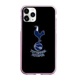 Чехол iPhone 11 Pro матовый Тоттенхэм футбольный клуб, цвет: 3D-розовый