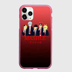Чехол iPhone 11 Pro матовый Магия и мускулы, цвет: 3D-малиновый