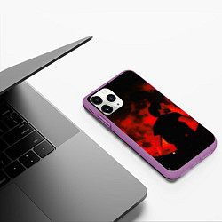 Чехол iPhone 11 Pro матовый Save your tears, цвет: 3D-фиолетовый — фото 2