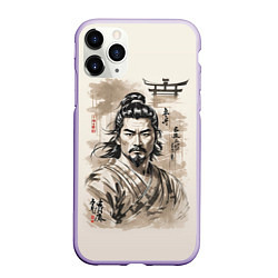 Чехол iPhone 11 Pro матовый Vintage samurai