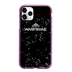 Чехол iPhone 11 Pro матовый Warframe краски пали текстура