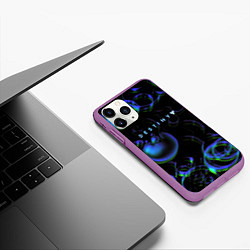 Чехол iPhone 11 Pro матовый Destiny rpg action, цвет: 3D-фиолетовый — фото 2