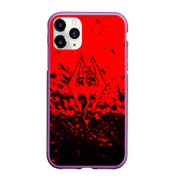 Чехол iPhone 11 Pro матовый The elder scrolls краски