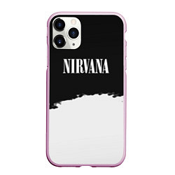 Чехол iPhone 11 Pro матовый Nirvana текстура, цвет: 3D-розовый