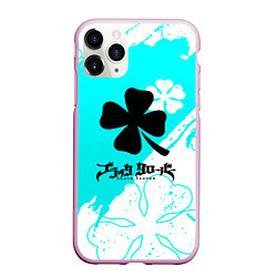 Чехол iPhone 11 Pro матовый Black Clover best anime, цвет: 3D-розовый