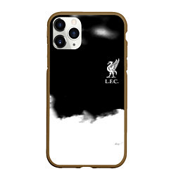 Чехол iPhone 11 Pro матовый Liverpool текстура