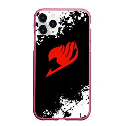 Чехол iPhone 11 Pro матовый Fairy Tail japan anime