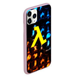 Чехол iPhone 11 Pro матовый Портал x Халва текстура, цвет: 3D-розовый — фото 2