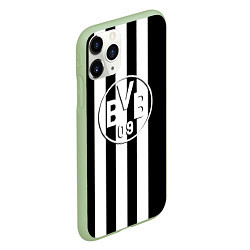 Чехол iPhone 11 Pro матовый Borussia sport line, цвет: 3D-салатовый — фото 2