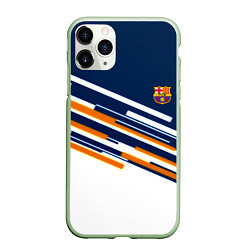 Чехол iPhone 11 Pro матовый Реал мадрид текстура футбол спорт