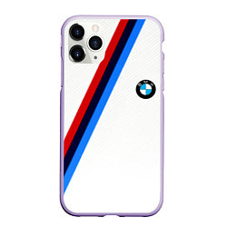 Чехол iPhone 11 Pro матовый BMW brend geometry sport