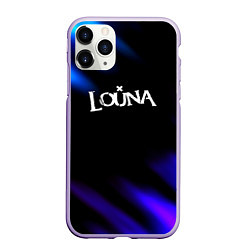 Чехол iPhone 11 Pro матовый Louna neon bend