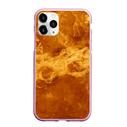 Чехол iPhone 11 Pro матовый Лава Венеры - star dust