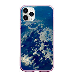 Чехол iPhone 11 Pro матовый Небо Земли - star dust