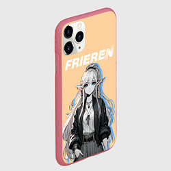 Чехол iPhone 11 Pro матовый Провожающая в последний путь Фрирен - Фрирен, цвет: 3D-малиновый — фото 2