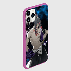 Чехол iPhone 11 Pro матовый Ёриичи Цугикуни Охотник за демонами, цвет: 3D-фиолетовый — фото 2