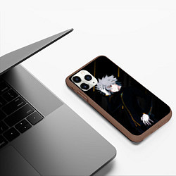 Чехол iPhone 11 Pro матовый Каору Нагиса из Евангелиона, цвет: 3D-коричневый — фото 2