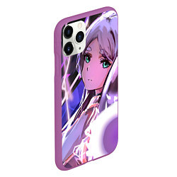 Чехол iPhone 11 Pro матовый Sousou no Frieren Фрирен magic, цвет: 3D-фиолетовый — фото 2