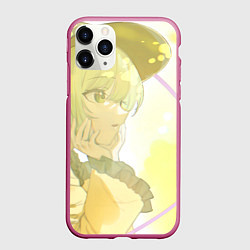 Чехол iPhone 11 Pro матовый Touhou Project Койши Комейдзи cute, цвет: 3D-малиновый