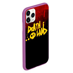 Чехол iPhone 11 Pro матовый Death land Bokuyaba, цвет: 3D-фиолетовый — фото 2