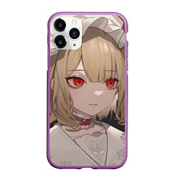 Чехол iPhone 11 Pro матовый Touhou Project Flandre милая