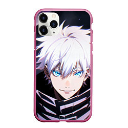 Чехол iPhone 11 Pro матовый Сатору Годзё Jujutsu Kaisen