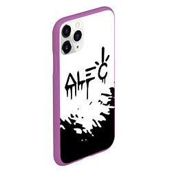 Чехол iPhone 11 Pro матовый Adele album, цвет: 3D-фиолетовый — фото 2