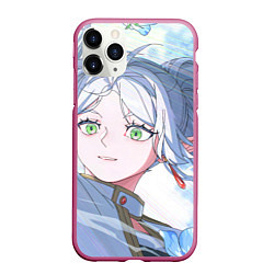 Чехол iPhone 11 Pro матовый Sousou no Frieren Фрирен beautiful smile