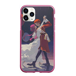 Чехол iPhone 11 Pro матовый Sousou no Frieren Fern Stark Love dance