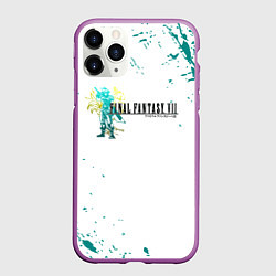 Чехол iPhone 11 Pro матовый Final fantasy неон, цвет: 3D-фиолетовый