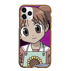 Чехол iPhone 11 Pro матовый Azumanga Daioh Тиё Михама