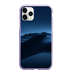 Чехол iPhone 11 Pro матовый Дюна - звездное небо