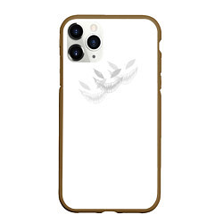 Чехол iPhone 11 Pro матовый Zxc face