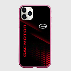 Чехол iPhone 11 Pro матовый Gac, цвет: 3D-малиновый