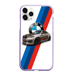 Чехол iPhone 11 Pro матовый Немецкий кроссовер BMW X6 M