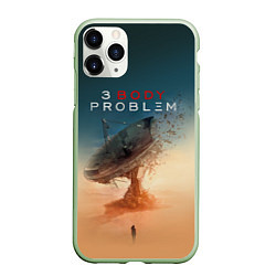 Чехол iPhone 11 Pro матовый 3 Body Problem - satellite