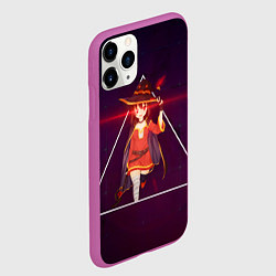 Чехол iPhone 11 Pro матовый Konosuba Мэгумин cute, цвет: 3D-фиолетовый — фото 2