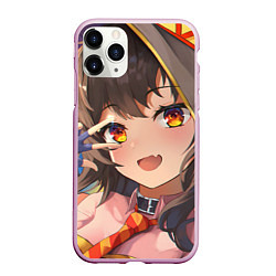 Чехол iPhone 11 Pro матовый Konosuba Мэгумин cute