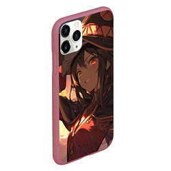 Чехол iPhone 11 Pro матовый Konosuba Мэгумин cute, цвет: 3D-малиновый — фото 2