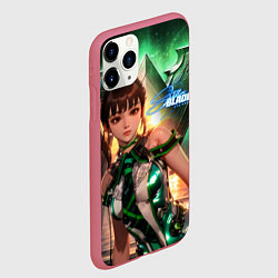 Чехол iPhone 11 Pro матовый Stellar Blade Eve green style, цвет: 3D-малиновый — фото 2