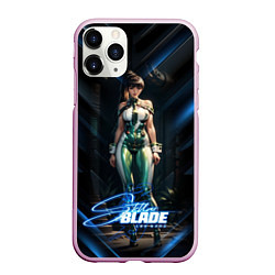 Чехол iPhone 11 Pro матовый Stellar Blade Eve в полный рост, цвет: 3D-розовый