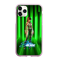 Чехол iPhone 11 Pro матовый Stellar Blade green Eve, цвет: 3D-розовый