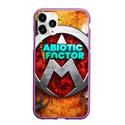 Чехол iPhone 11 Pro матовый Abiotic Factor монстры