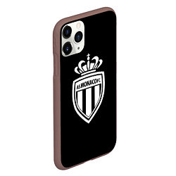 Чехол iPhone 11 Pro матовый Monaco fc club sport, цвет: 3D-коричневый — фото 2