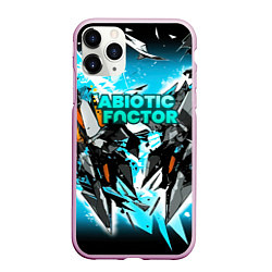 Чехол iPhone 11 Pro матовый Abiotic Factor лого яркий абстракт